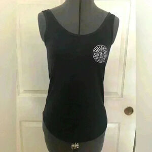 Billabong dark blue muscle tee tanktop womens small